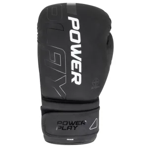 Боксерські рукавиці PowerPlay 3024 Ultra Mat чорно-білі 8 унцій