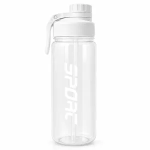 Water bottle CASNO 880 ml white