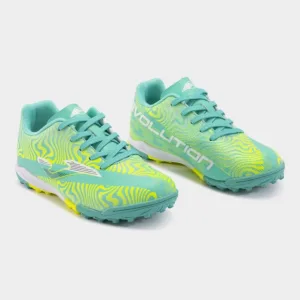 Сороконіжки дитячі Joma EVOLUTION JR Дет 33 розмір EVJW2415TF бірюзовий (Оригінал)