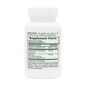 Quercetin + VIT C Bromelain - 90 таблеток