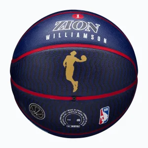 М'яч баскетбольний Wilson NBA PLAYER ICON OUTDOOR BSKT ZION 7 WZ4008601XB7 (оригінал)