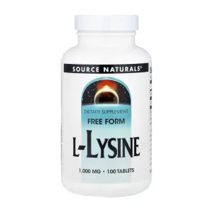 L Lysine 1000 мг - 100 таблеток