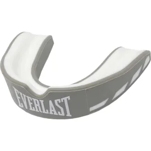 Капа боксерська Everlast EVERGEL MOUTH GUARD Сіро-біла Універсальна (Оригінал) P00003597