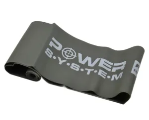 Resistance Loop Band for Sports and Rehabilitation Power System PS-4123 Flat Stretch Band Level 3 Black 12 15 kg