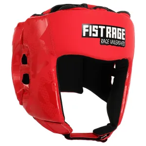 Шолом боксерський відкритий FLEX FISTRAGE червоний XL
