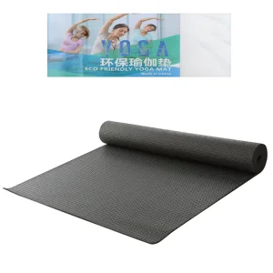 Килимок для фітнесу та йоги PVC GPVC-3 183 см 61 см 3 мм Рожевий