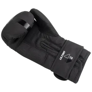 Боксерські рукавиці PowerPlay 3024 Ultra Mat чорно-білі 8 унцій