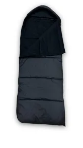 Спальний мішок ковдра з капюшоном чорний