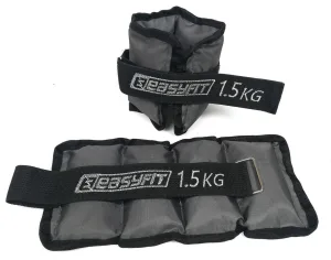 Обтяжувачі для ніг та рук з металом EasyFit Metal - 1,5 кг пара