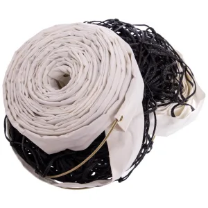 Сітка для волейболу MIK 9х2,43м чорний-білий