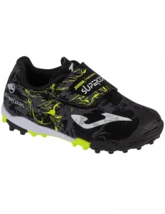 Сороконіжки дитячі Joma SUPER COPA чорний, салатовий діт 37 розмір SCJW2401TFV (оригінал)