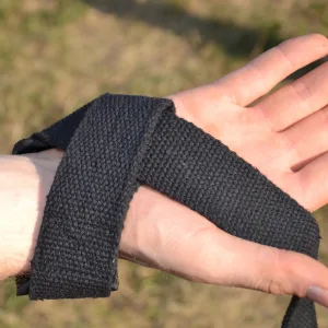 Лямки для тяги Power System PS-3400 Power Straps чорний/червоний