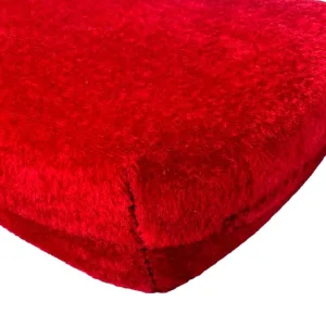 Подушка для растяжки под ногу 16,5 x 16,5 x 3 см - красный