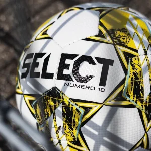 Football Ball Select NUMERO 10 v23 White-Yellow №4 (original)
