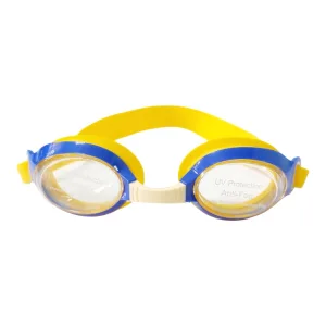 Окуляри для плавання дитячі - жовтий-синій