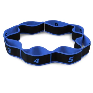 Еспандер з петлями для розтяжки PowerPlay PP_4311 Fitness Band Синя 88*4 см.
