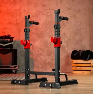 Стійки для штанги Hop-Sport регульовані зі страхувальними упорами