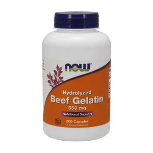 Hydrolyzed Beef Gelatin 550 мг - 200 капсул