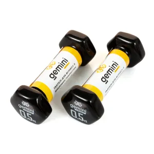 Гантелі Sport для фітнесу з вініловим покриттям 2 шт по 0,5 кг GSD-0.5BK