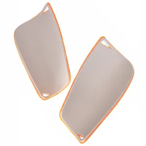 Щитки футбольні розмір S Жовтий - 14.5 x 8 см