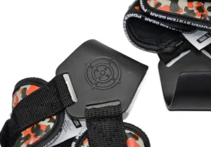 Гаки для тяги на зап'ястя Power System PS-3370 Hooks Camo Black/Red - L