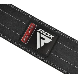 RDX RD1 Leather Powerlifting Belt White XL