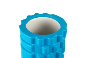 Масажний ролик (роллер) PowerPlay 4025 Massage Roller синій 33x14 см