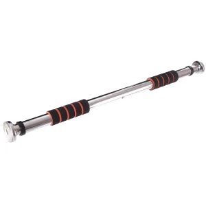 Турнік у дверний проріз розсувний 80-120 см синій