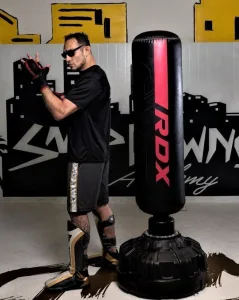 Рукавиці для ММА (греплінгові рукавички) RDX F6 KARA Matte Red Plus L/XL