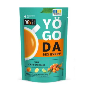 Yogoda Tea без цукру - 40 г обліпиха