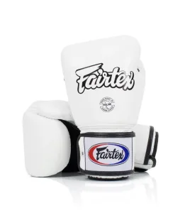 Боксерські рукавиці Fairtex BGV1 White 14 унцій (бинти в комплекті)