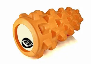 Масажний ролик EasyFit Grid Roller PRO 33 см помаранчевий
