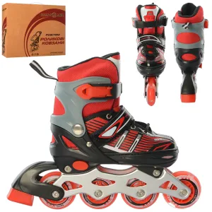 Ролики Profi Roller A 4139-S-R розмір 31-34 червоний