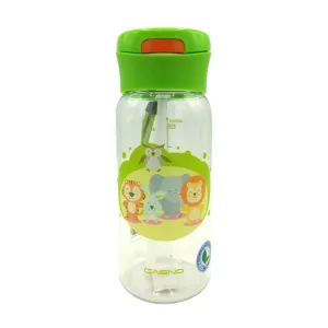 Casno Animals Waterbottle KXN-1195 - 450 мл, зелений