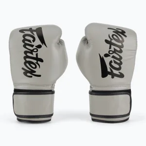 Боксерські рукавиці Fairtex BGV14 Grey 10 унцій (бинти в комплекті)