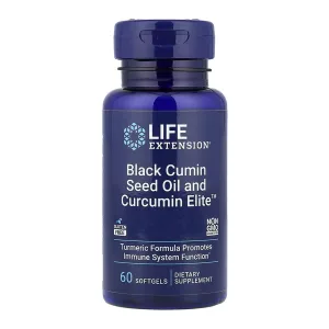 Black Cumin Seed Oil and Curcumin Elite™ - 60 софтгель