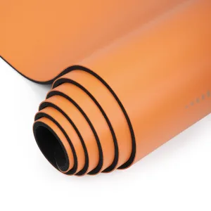 Килимок для йоги каучуковий поліуретан Sport Pro 183 см*68 см*5 мм помаранчевий