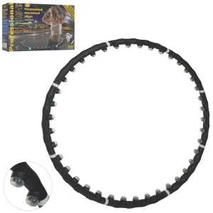 Обруч масажний хула хуп Hula Hoop 8 секцій - 1 кг - 100 см