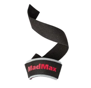 Лямки для тяги MadMax MFA-267 PWR Straps Black/Grey/Red
