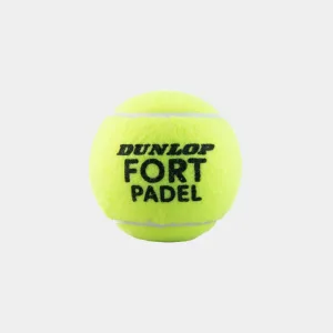 М'ячі для падл-тенісу Dunlop FORT PADEL 3PET 601555 (Оригінал)