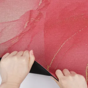 Килимок для йоги каучуковий лляний Sport 183 см 68 см 4 мм Flower