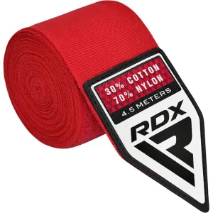 Бинти для боксу RDX WX Professional Boxing Hand Wraps Red (4,5 м.)