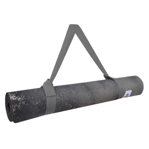 Килимок для йоги каучуковий лляний Sport 183 см 68 см 4 мм Storm
