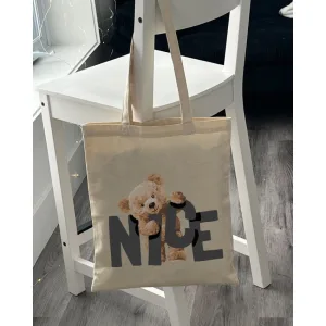 Екошопер BookOpt BK4054 Nice Teddy Bear бежевий