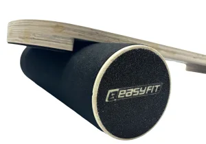 Балансувальна дошка EasyFit баланс борд з валиком чорний