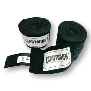 Бинти боксерські Hardtouch бавовна-еластан 4м Чорний