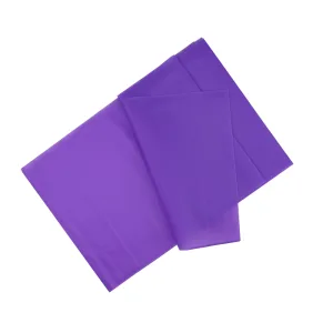 Стрічка еластична для фітнесу та йоги 0,5 мм DOUBLE CUBE фіолетовий