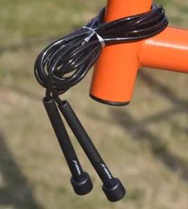 Скакалка PowerPlay 4201 Basic Jump Rope чорна 2,8 m.