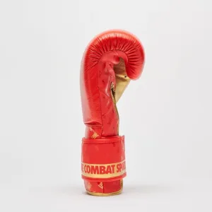 Боксерські рукавиці Leone GN220 DNA Red 16 унцій (бинти 4 м. в комплекті)