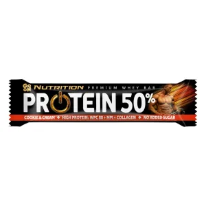 Protein Bar 50% - 24x40 г Крем з печивом